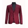 Chaqueta Viscosa Burdeos